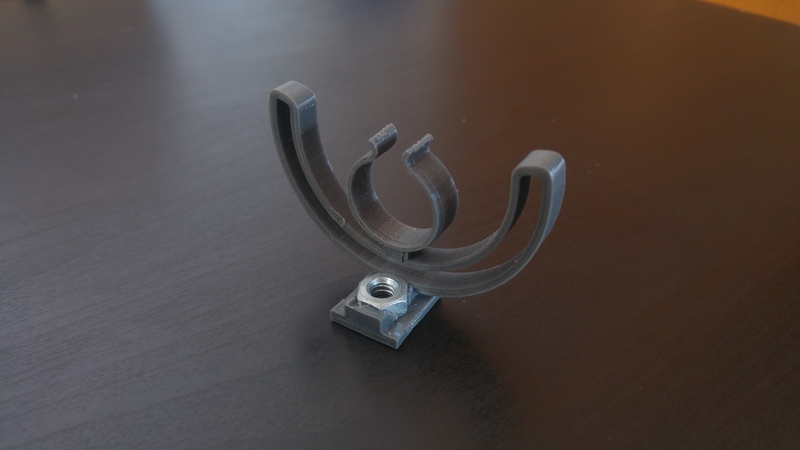Lyre Shoe Mount to Rode VideoMicro