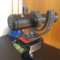 Lyre Shoe Mount to Rode VideoMicro - Thumbnail 3