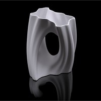 Small Julia Vase #002 - Flow 3D Printing 19231