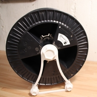 Small Spool holder for spools with 2.5Kg/Rollenhalter für 2.5Kg Rolle 3D Printing 192517