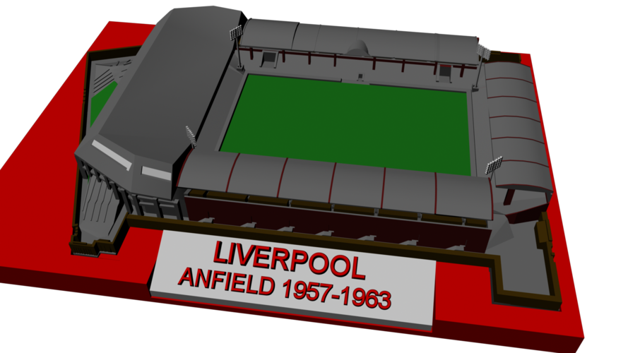 Liverpool - Anfield 1957 3D Print 192767
