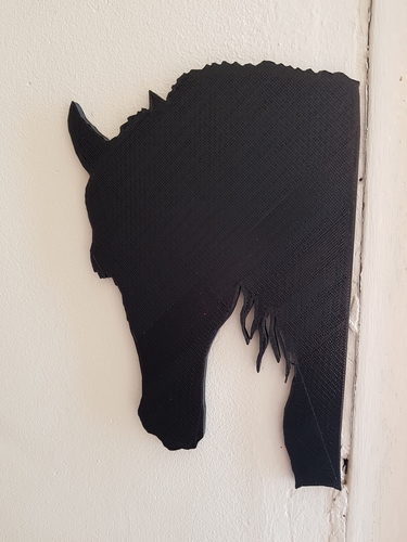  shadow of a horse and a dog 3D Print 192821