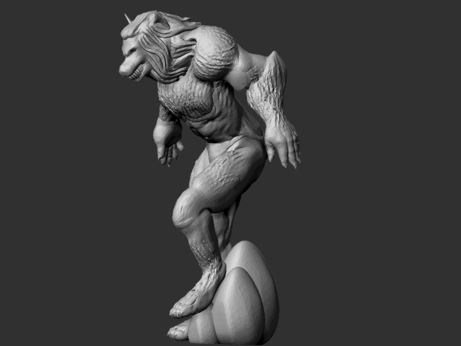 Wolfman 3D Print 193019 Wolfman 3D Print 193019