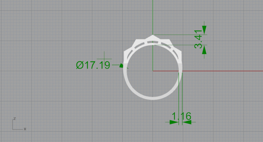 ring square effect 3D Print 193105 ring square effect 3D Print 193105