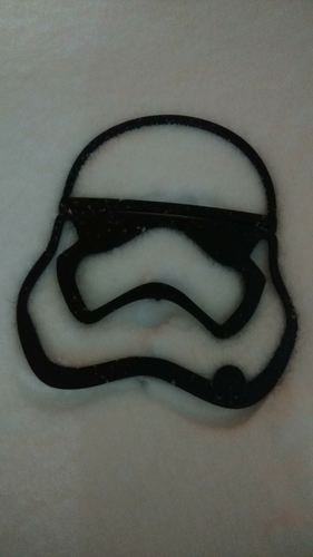 Stormtrooper snoman face part 3D Print 193119