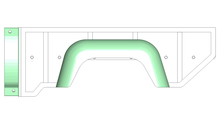 Mojave Hilux rear Body Trailfinder 2 TF2 RC4WD Scaler Crawler 3D Print 193345 Mojave Hilux rear Body Trailfinder 2 TF2 RC4WD Scaler Crawler 3D Print 193345