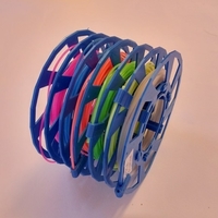 Small Modular Spool, low material and stable (from 5 to 20Meter) 3D Printing 193437