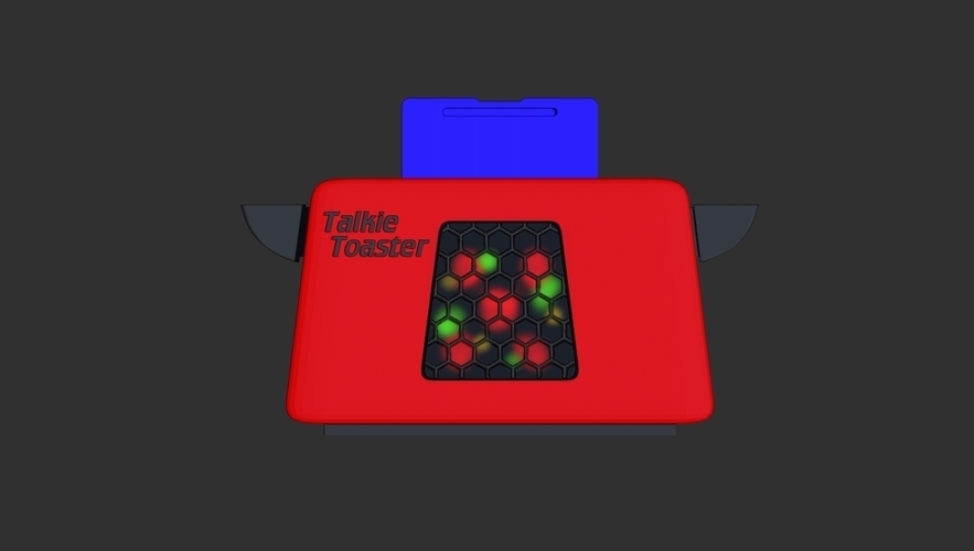 Talkie Toaster SD Card Holder 3D Print 193568