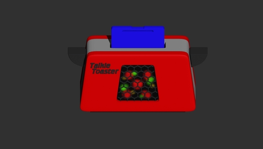 Talkie Toaster SD Card Holder 3D Print 193570