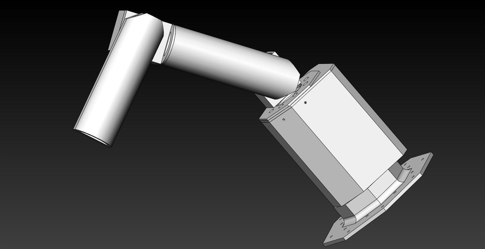 Stepper Motor Robotic Arm1 3D Print 193665