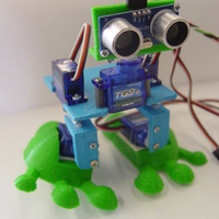 Small Arduped Biped Robot 3D Printing 19405