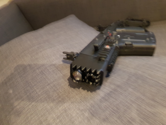 Kriss Vector AEG meat masher with intergrated torch 3D Print 194160 Kriss Vector AEG meat masher with intergrated torch 3D Print 194160