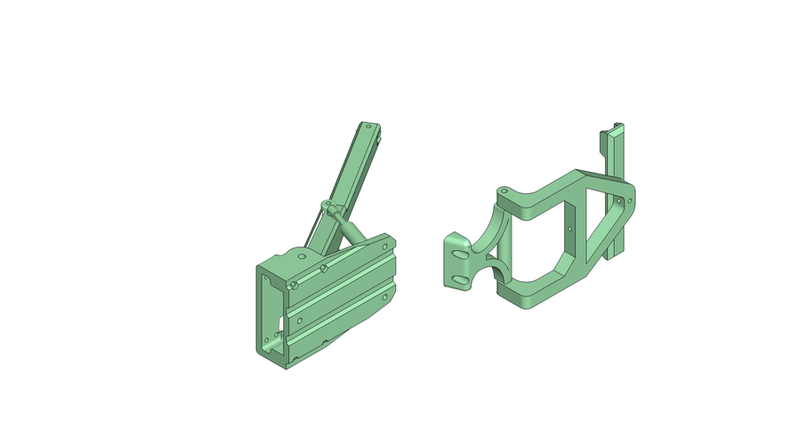 Cross-RC PG4 Wrecker / Abschlepper Mount Kit Trailer 3D Print 194271 Cross-RC PG4 Wrecker / Abschlepper Mount Kit Trailer 3D Print 194271