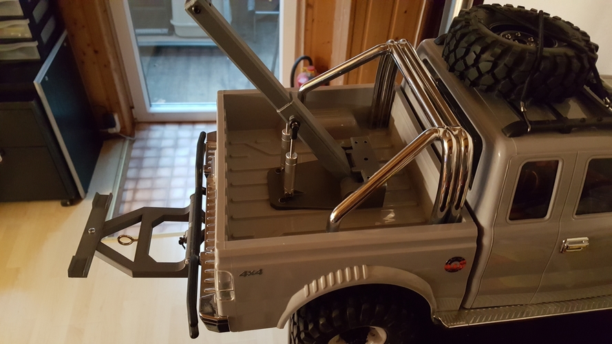 Cross-RC PG4 Wrecker / Abschlepper Mount Kit Trailer 3D Print 194281 Cross-RC PG4 Wrecker / Abschlepper Mount Kit Trailer 3D Print 194281