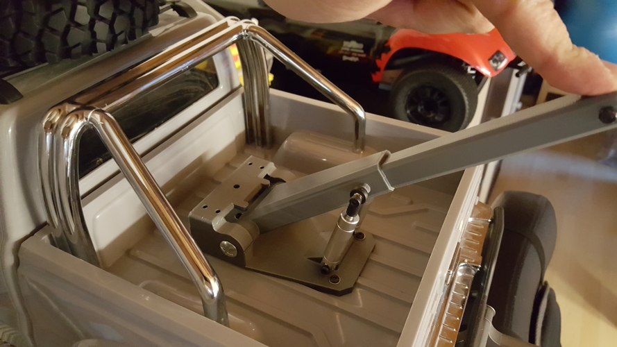 Cross-RC PG4 Wrecker / Abschlepper Mount Kit Trailer 3D Print 194285 Cross-RC PG4 Wrecker / Abschlepper Mount Kit Trailer 3D Print 194285