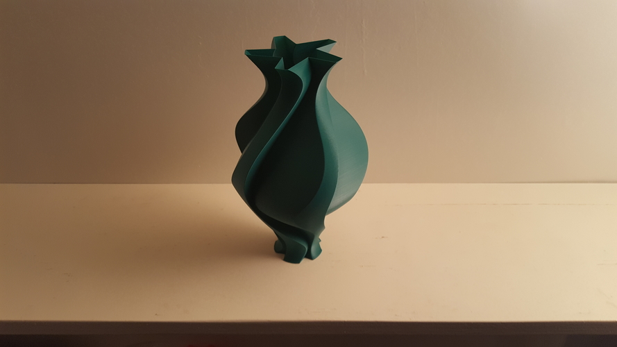 Leave Vase 3D Print 194729