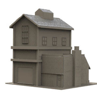Small HO scale warehouse 3D Printing 195010