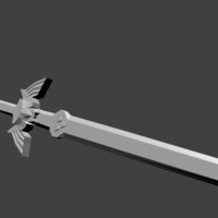 Small Master Sword 3D Printing 195019