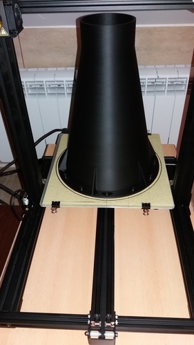 Cyclone vacuum 2" connection 3D Print 195069 Cyclone vacuum 2" connection 3D Print 195069