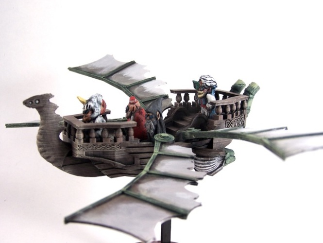Flight of the Wind Dragon 3D Print 1952