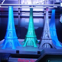 Small Multi Sided Eiffel Style Vases 3D Printing 19543