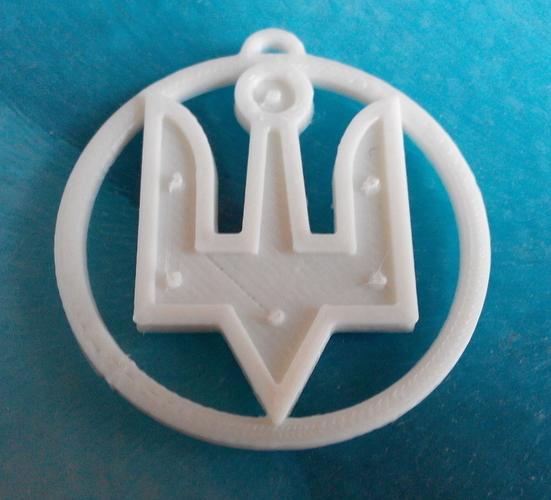 Ukrainian symbol - Trident of Prince Yaroslav the Wise (1019) 3D Print 195674