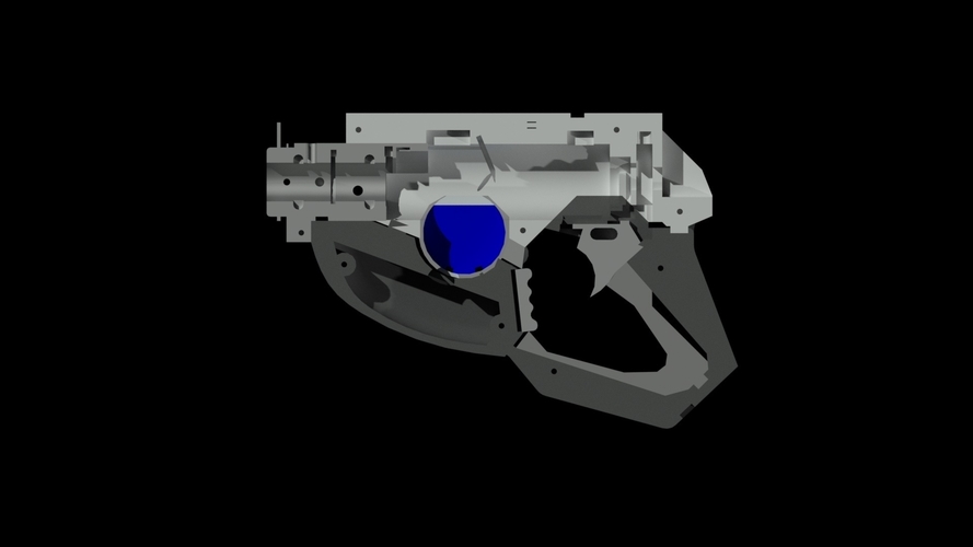 Overwatch Tracer Pulse gun NERF mod 3D Print 195865
