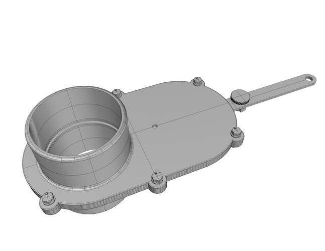 Vacuum gate 4 in 3D Print 196987 Vacuum gate 4 in 3D Print 196987