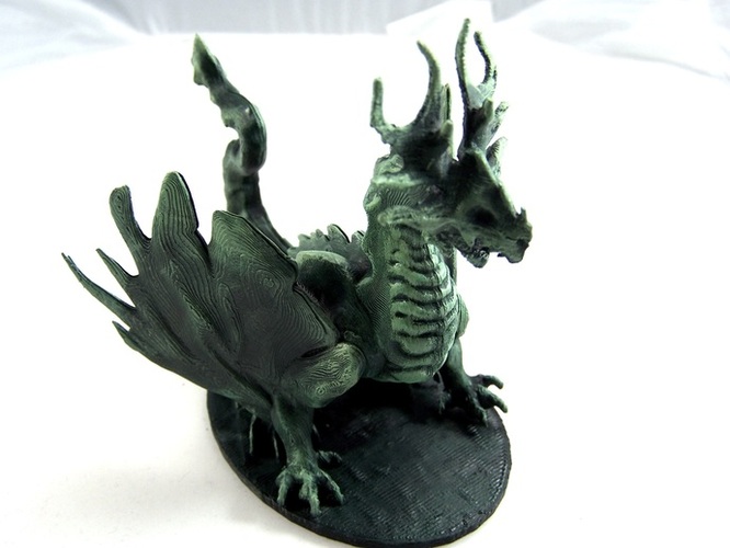 Forest Dragon 3D Print 1970