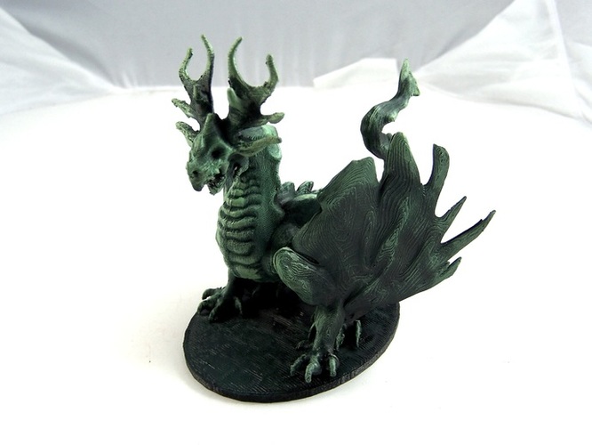 Forest Dragon 3D Print 1971