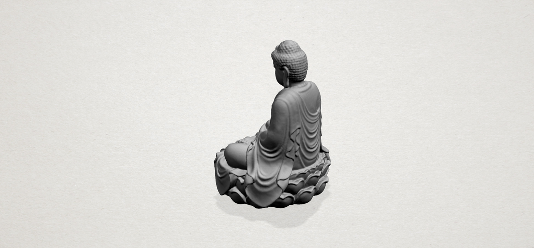 Gautama Buddha 01 3D Print 197101