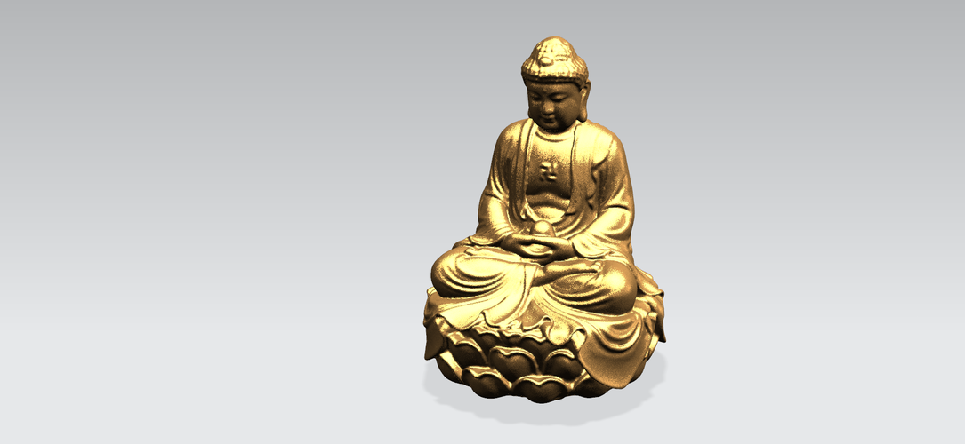 Gautama Buddha 01 3D Print 197107