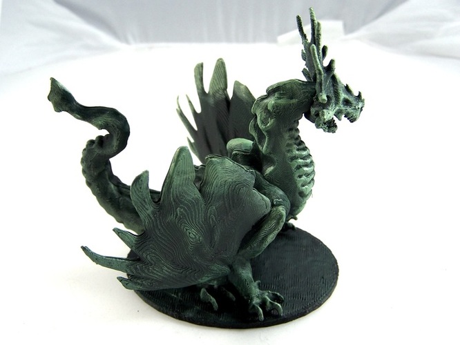 Forest Dragon 3D Print 1973