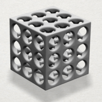 Small Necklaces -Magic Cube 3D Printing 197424