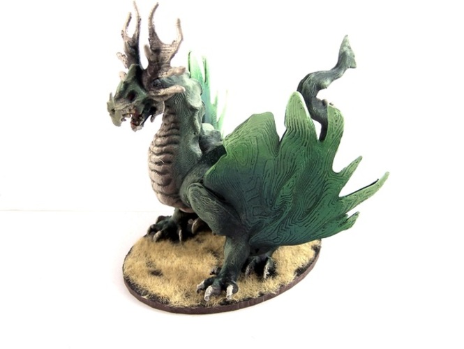Forest Dragon 3D Print 1977