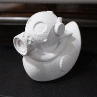 Small Gas Mask Duck 3D Printing 19781
