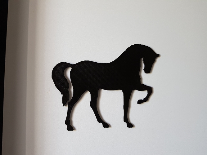  shadow of a horse and a dog 3D Print 198053