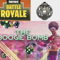 Small Fortnite BOOGIE WOOGIE Bomb NeoPixel and MP3 Player 3D Printing 198589