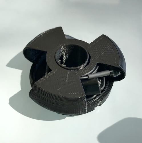 Earphones wire rotating holder 3D Print 198734