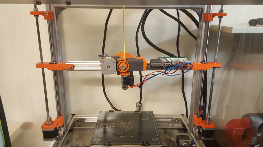 Geared Extruder using M8 extruder driver 3D Print 199007