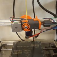 Small Geared Extruder using M8 extruder driver 3D Printing 199008