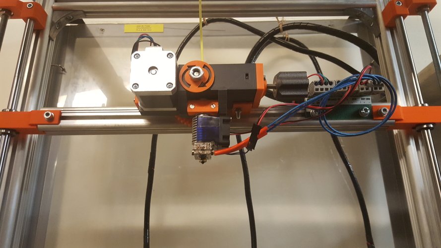 Geared Extruder using M8 extruder driver 3D Print 199009