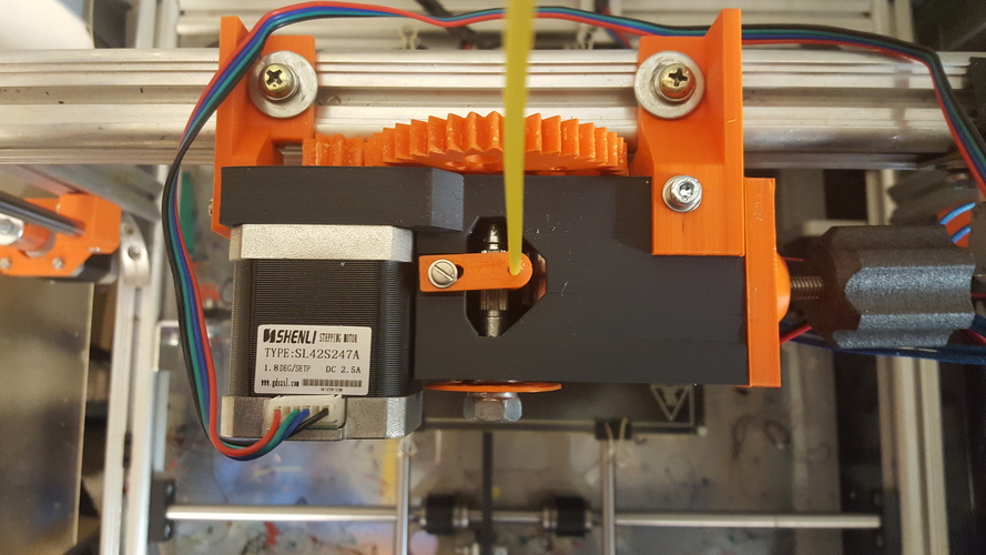 Geared Extruder using M8 extruder driver 3D Print 199010