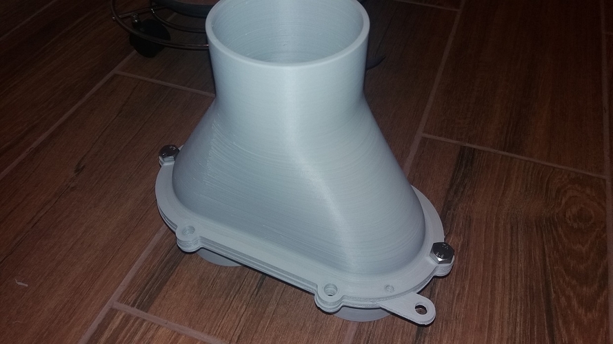 Collect two vacuum 4" lines - with gate/two way valve 3D Print 199055 Collect two vacuum 4" lines - with gate/two way valve 3D Print 199055