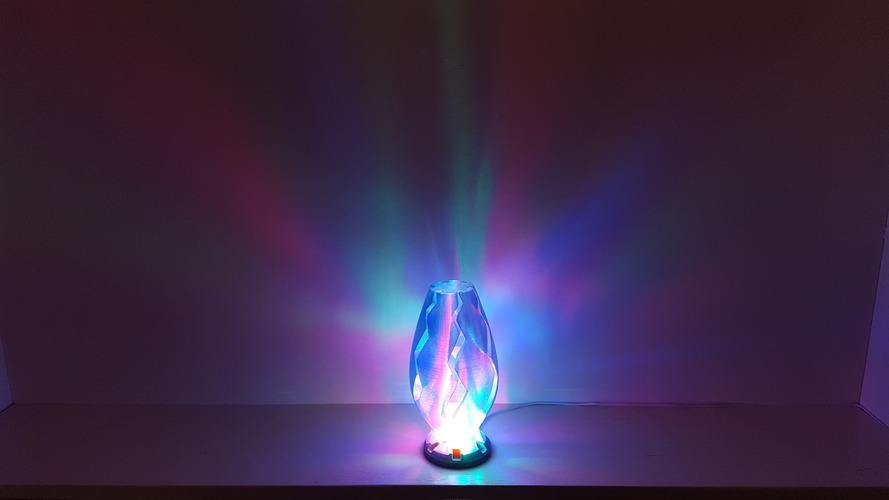 Lightning Carved Lamp 3D Print 199364 Lightning Carved Lamp 3D Print 199364