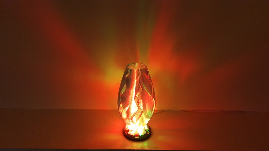 Lightning Carved Lamp 3D Print 199366 Lightning Carved Lamp 3D Print 199366