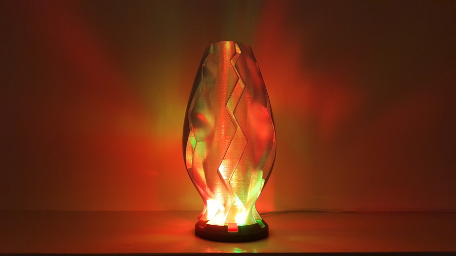 Lightning Carved Lamp 3D Print 199367 Lightning Carved Lamp 3D Print 199367