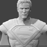 Small Superman Bust 3D Printing 199518
