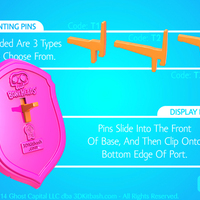 Boneheads: Display Mount - PROMO - via 3DKitbash.com - Thumbnail 2