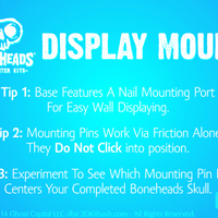 Boneheads: Display Mount - PROMO - via 3DKitbash.com - Thumbnail 3